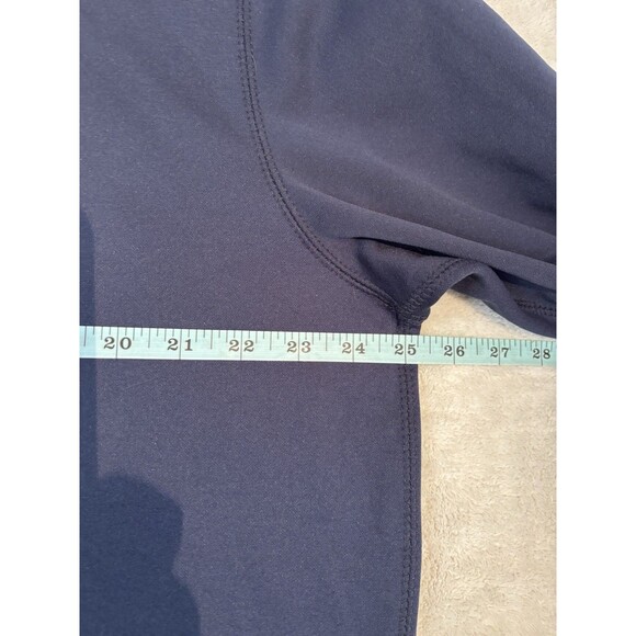 Carhartt Force Hoodie Mens L Large Navy Blue Relaxed Fit Pullover Sweatshirt - Picture 9 of 10